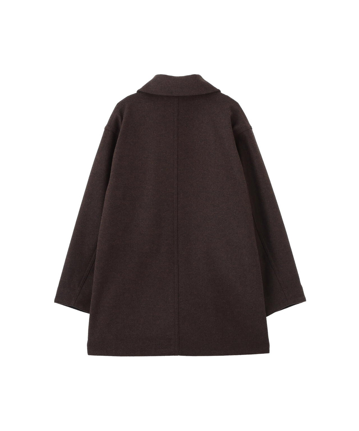BASIC WOOL MELTON COAT