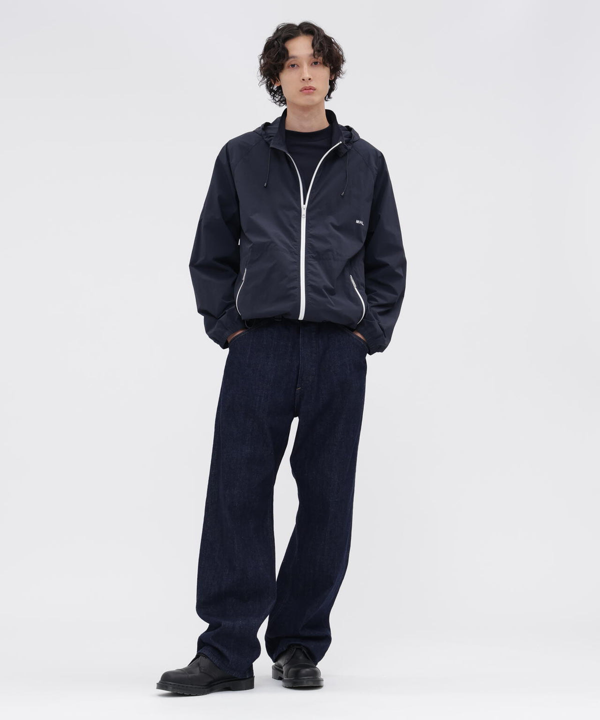 MHL. UTILITY WEAR LIGHTWEIGHT NYLON POPLIN BLOUSON