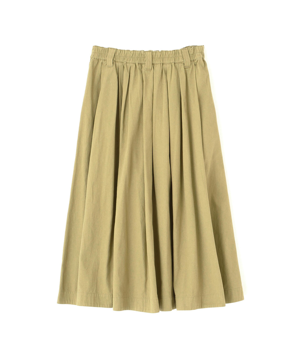 FINE COTTON CHINO TWILL SKIRT