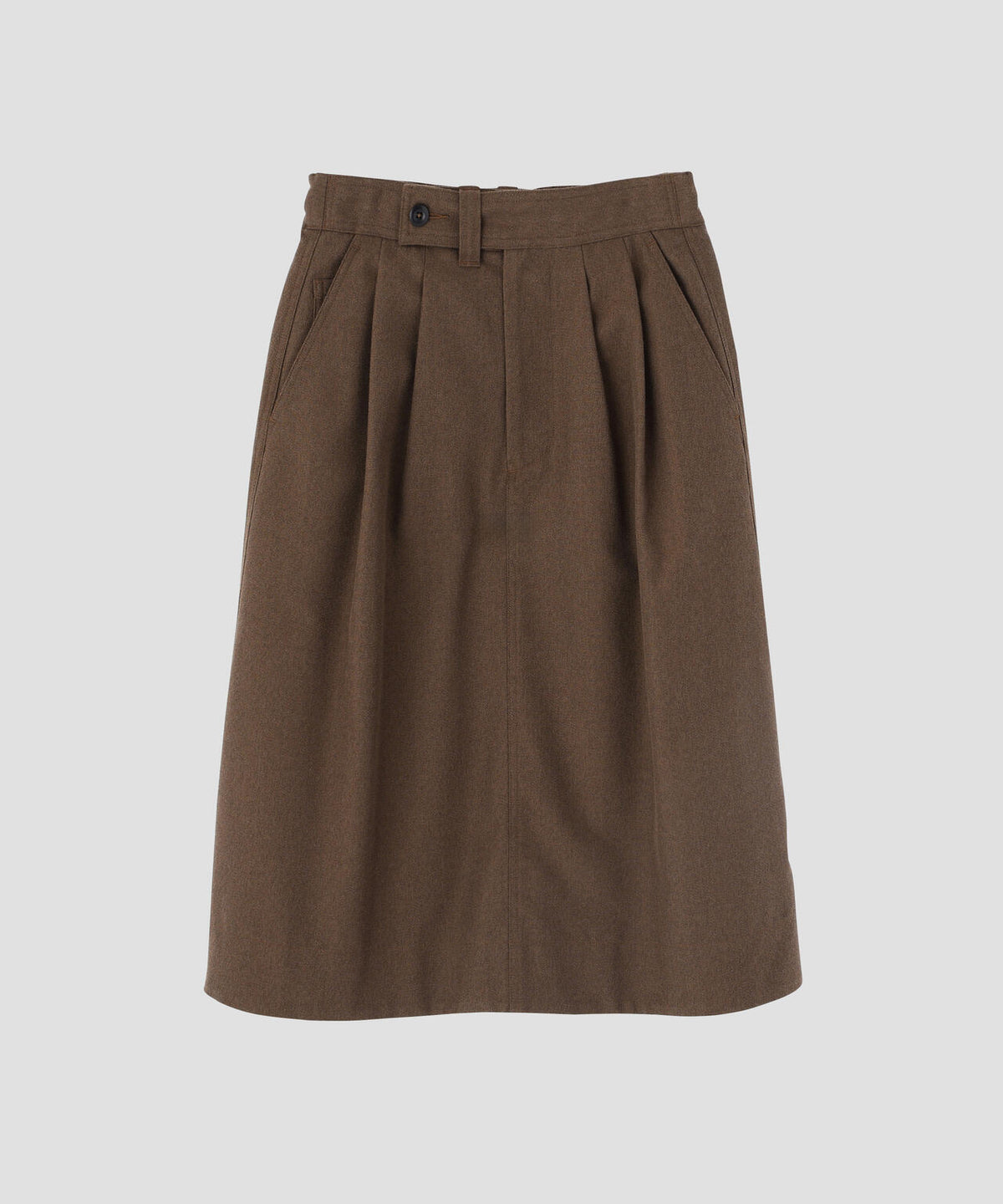 WOOL COTTON DRILL SKIRT