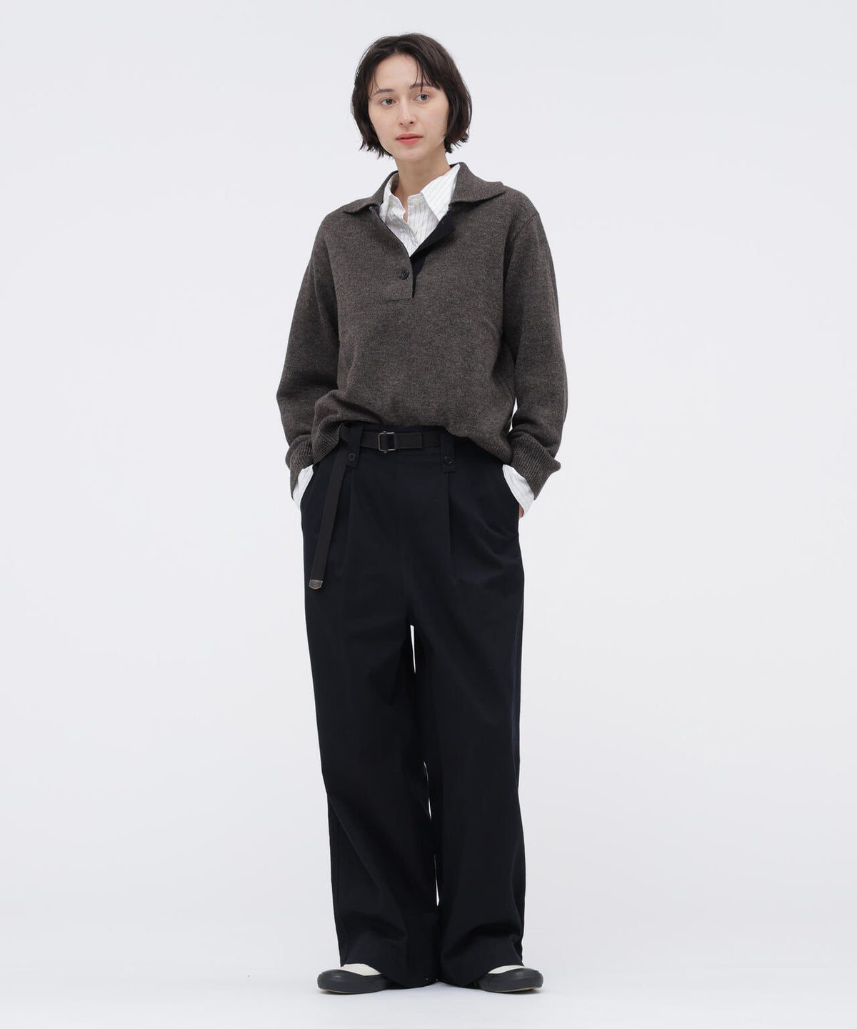 ORGANIC COTTON CHINO TWILL TROUSERS