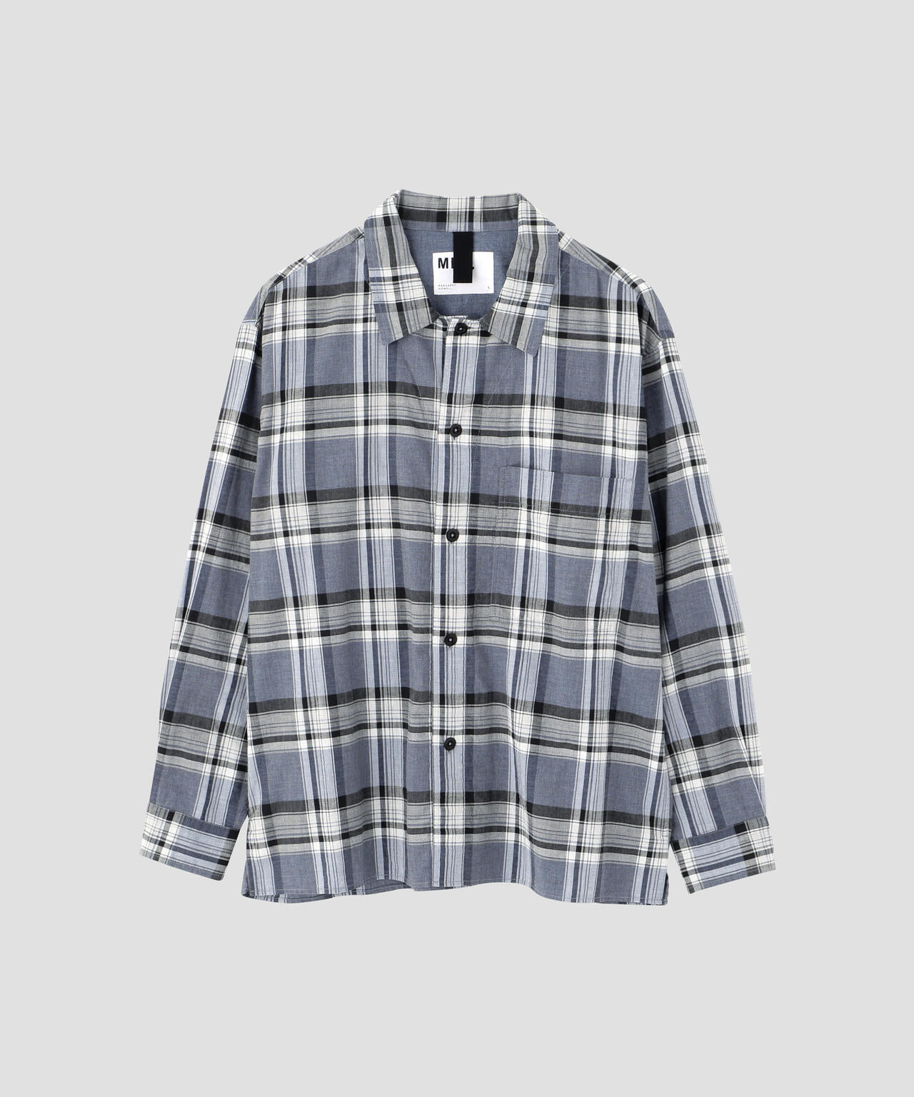 TOP DYED COTTON POPLIN SHIRT