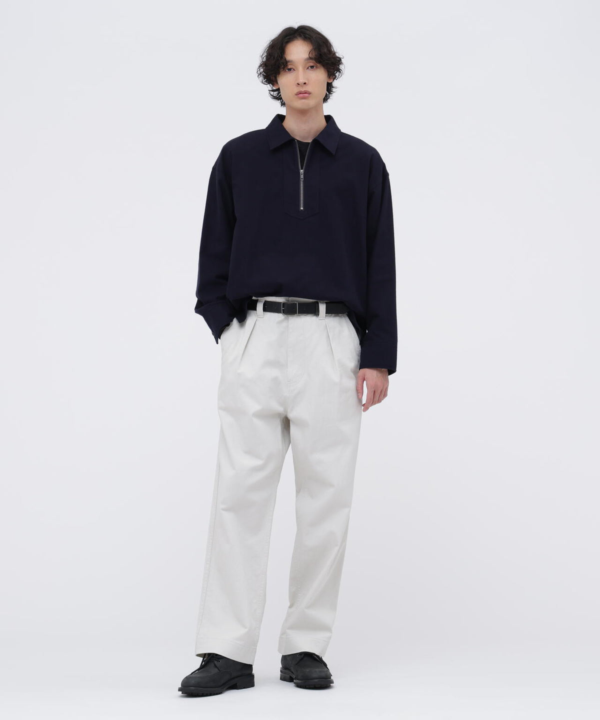 ORGANIC COTTON CHINO TWILL TROUSERS