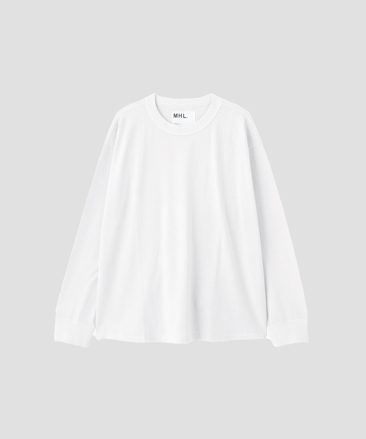 GARMENT DYED DENSE JERSEY TOP