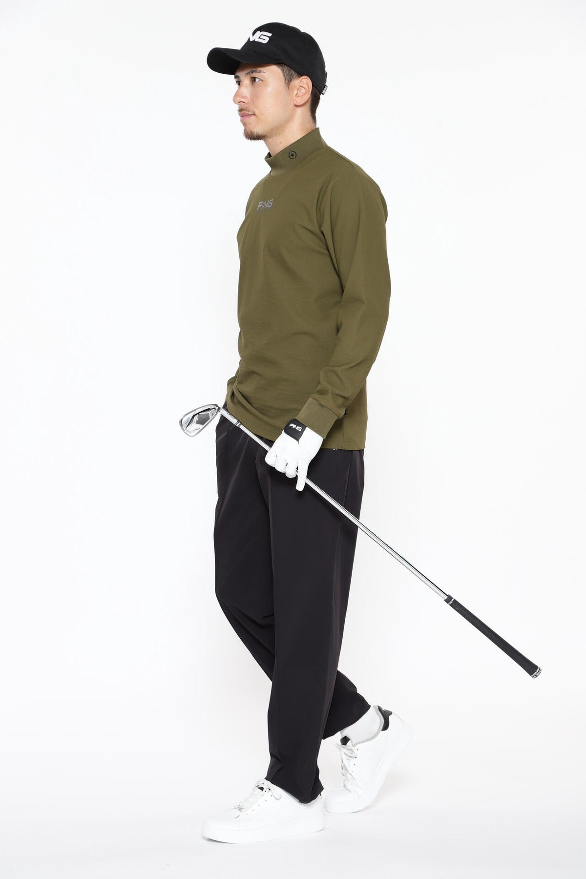 【PING APPAREL】全方向ストレッチ アウトフィッター テーパードパンツ <GOLD> (MENS)