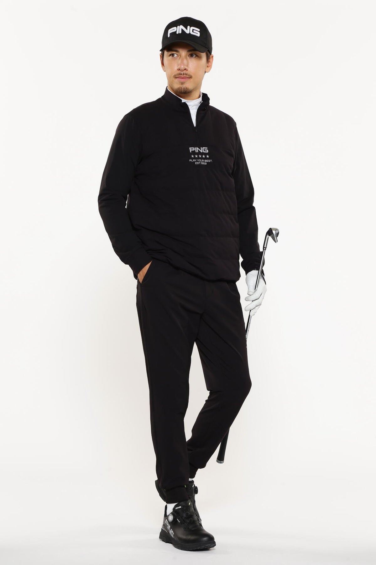 【PING APPAREL】全方向ストレッチドビージョガーパンツ <PERFORMANCE> (MENS)