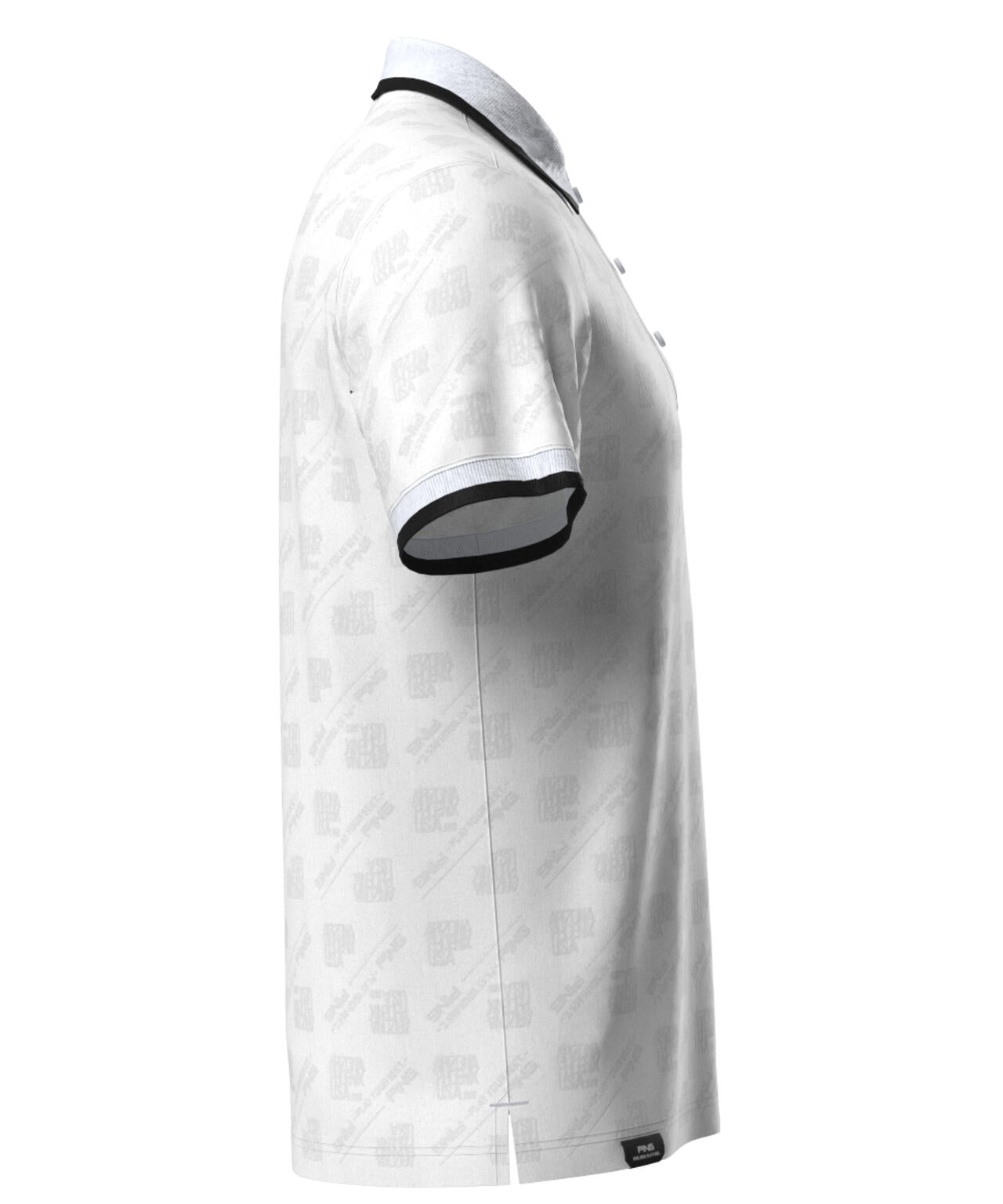【PING APPAREL】バイアスロゴジャガード 半袖ポロシャツ <PERFORMANCE> (MENS)