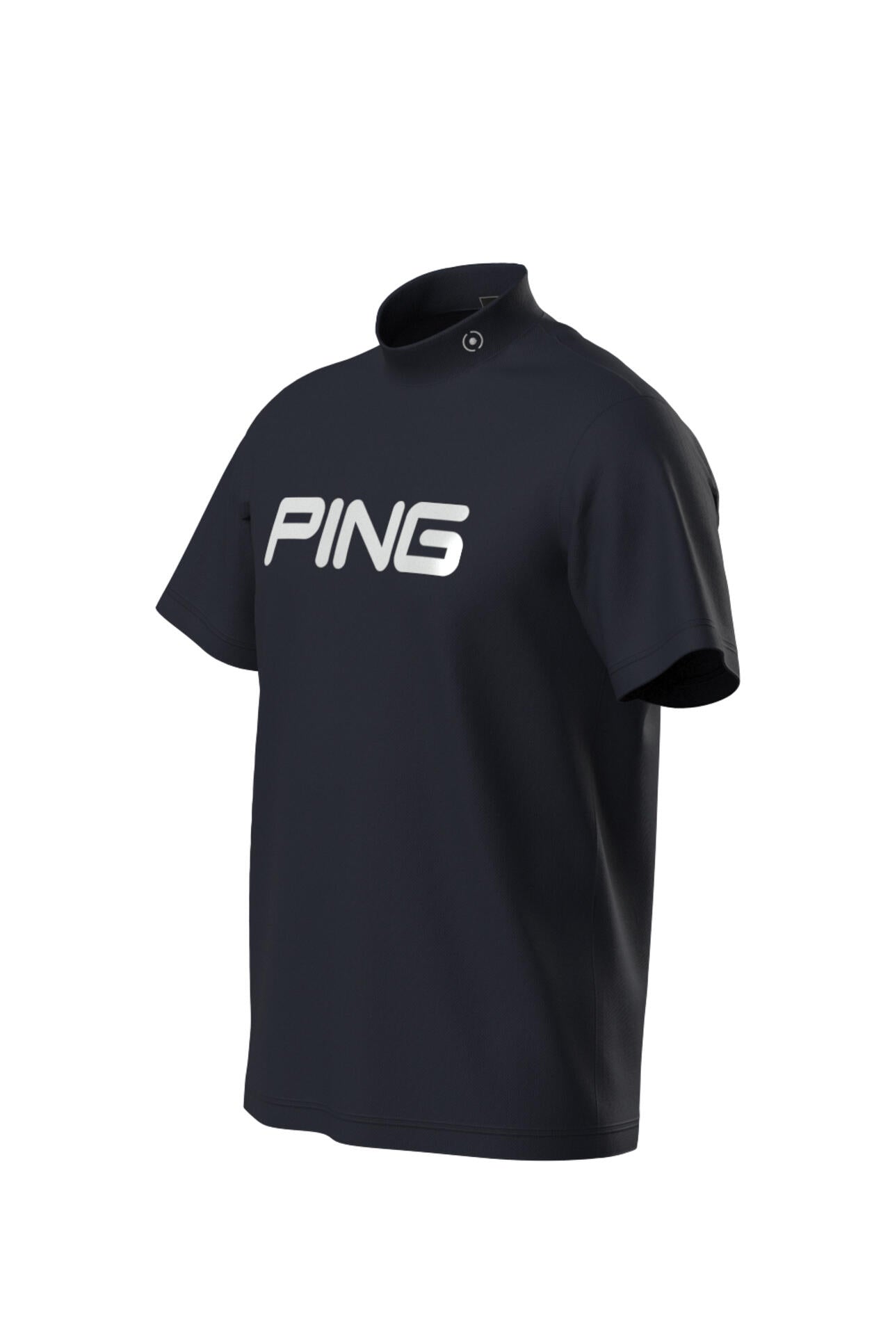 【PING APPAREL】ダブルメッシ半袖ハイネックカットソー <EARLY SPRING> (MENS)