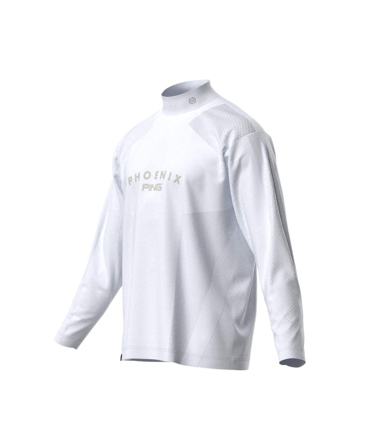 【PING APPAREL】メッシュジャカードハイネックシャツ <PERFORMANCE> (MENS)