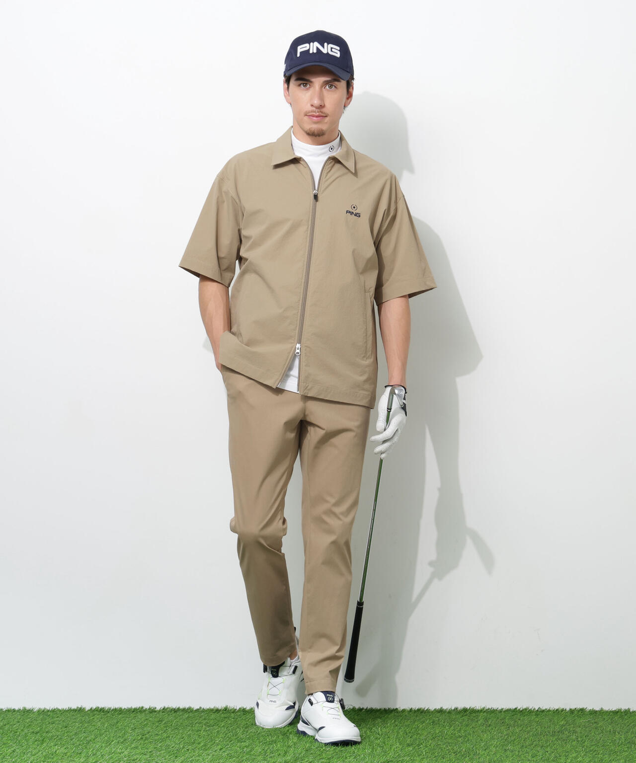 180cm C:96 W:80 H:93 着用サイズ:L