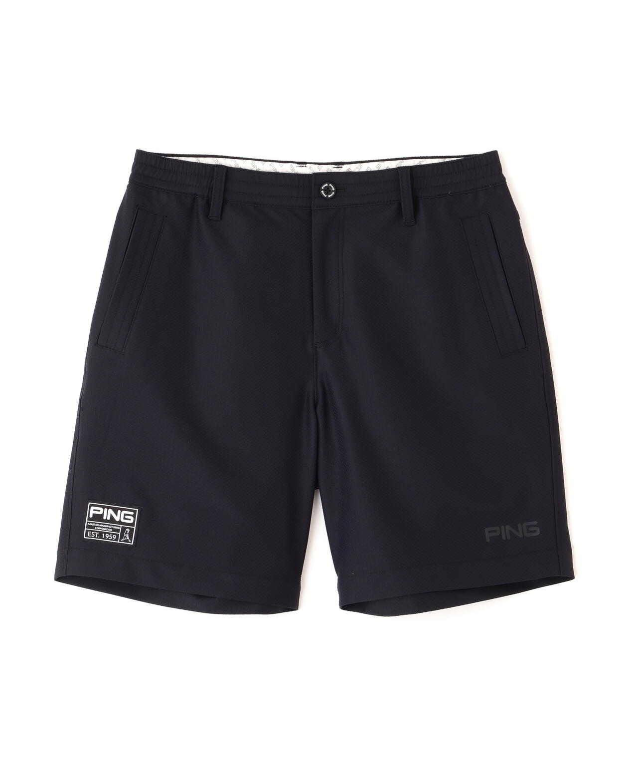 【PING APPAREL】【UVカット・透け防止・ストレッチ】ドビーショートパンツ <GOLD> (MENS)
