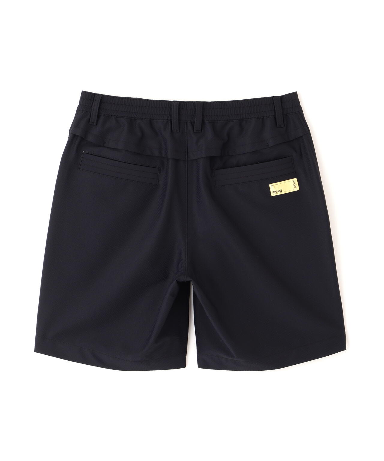 【PING APPAREL】【UVカット・透け防止・ストレッチ】ドビーショートパンツ <GOLD> (MENS)