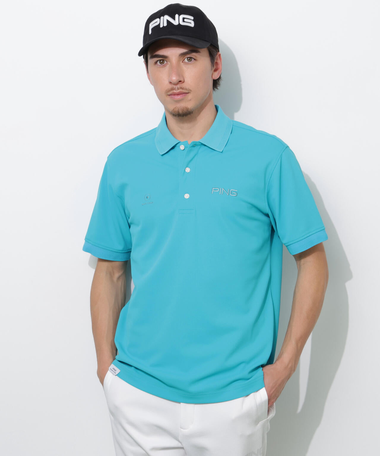 【PING APPAREL】レイブロック半袖ポロシャツ <PERFORMANCE> (MENS)