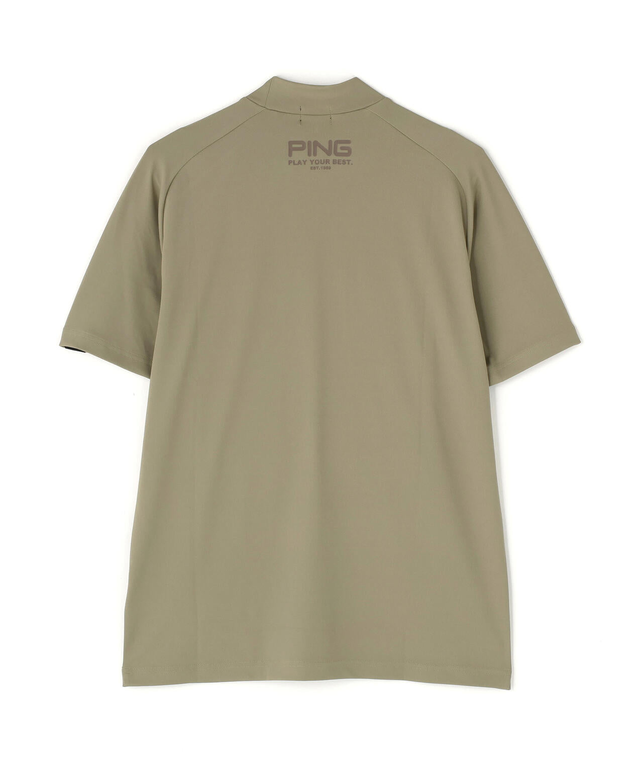 【PING APPAREL】テラカノコ半袖ハイネックシャツ <PERFORMANCE> (MENS)