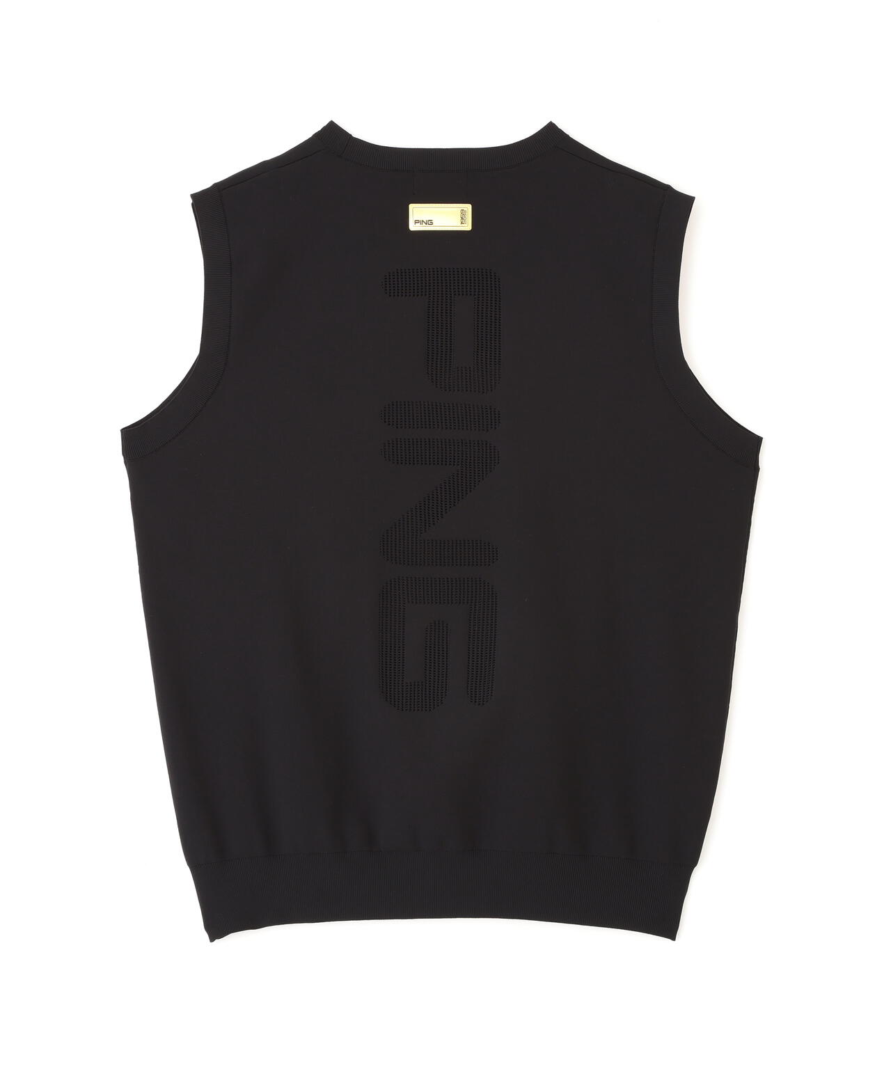 【PING APPAREL】ニットベスト <GOLD> (MENS)
