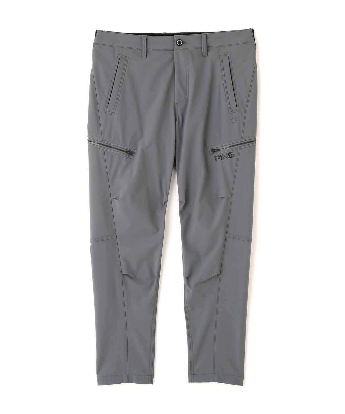 【PING APPAREL】全方向ストレッチ二重織 フィット&ストレッチテーパードパンツ (MENS)