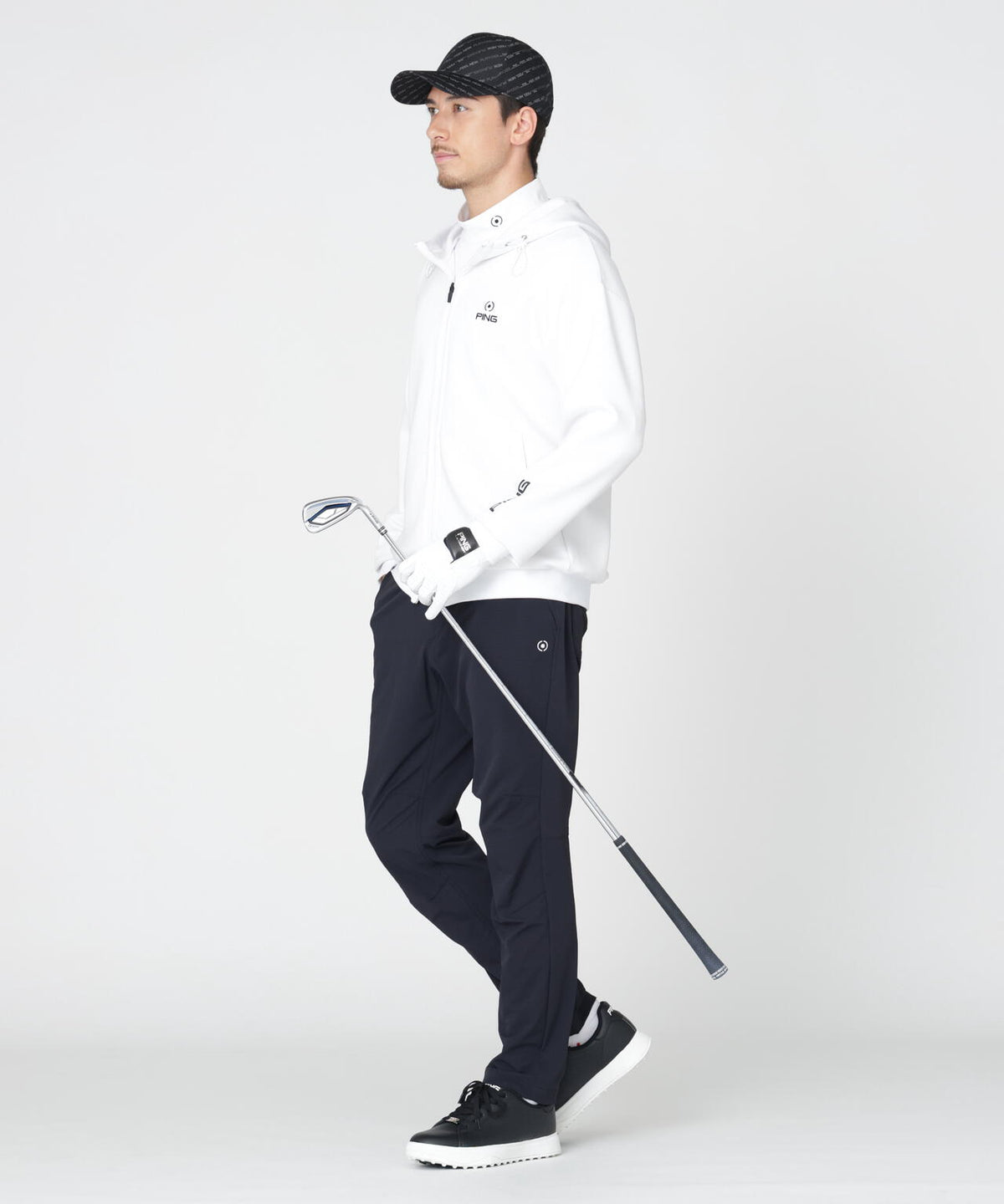 180cm C:96 W:80 H:93 着用サイズ:L