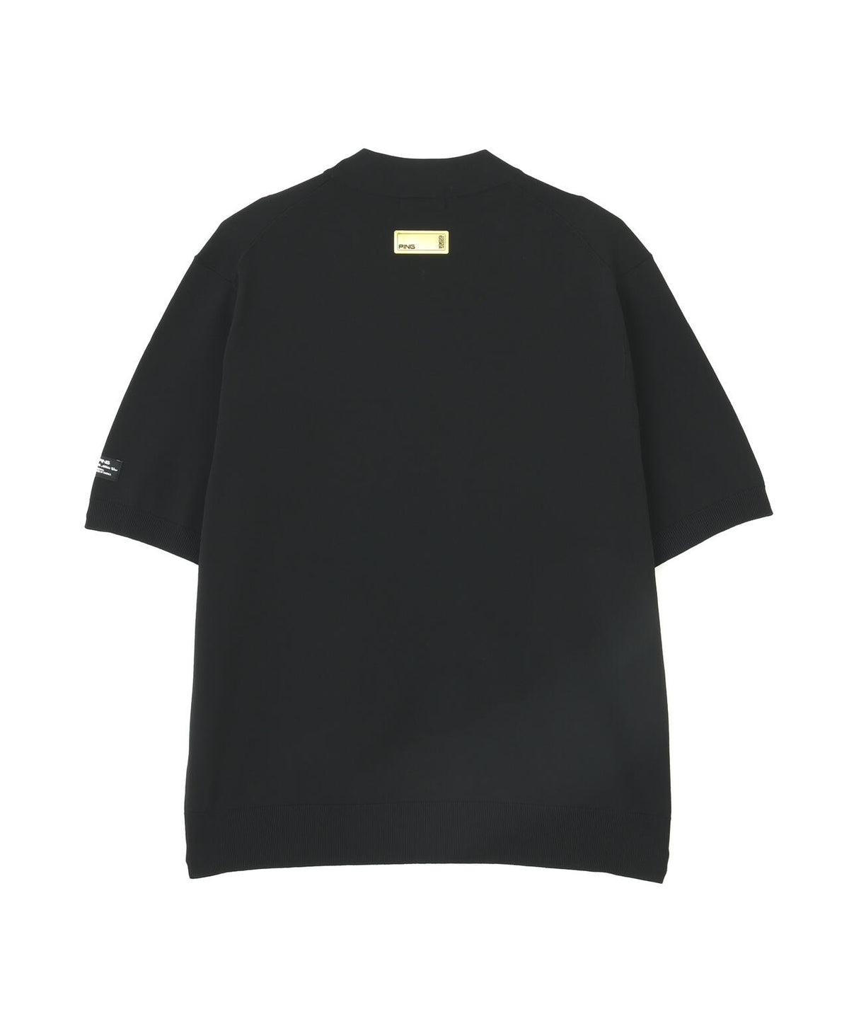 【PING APPAREL】半袖ハイネックニット <GOLD> (MENS)