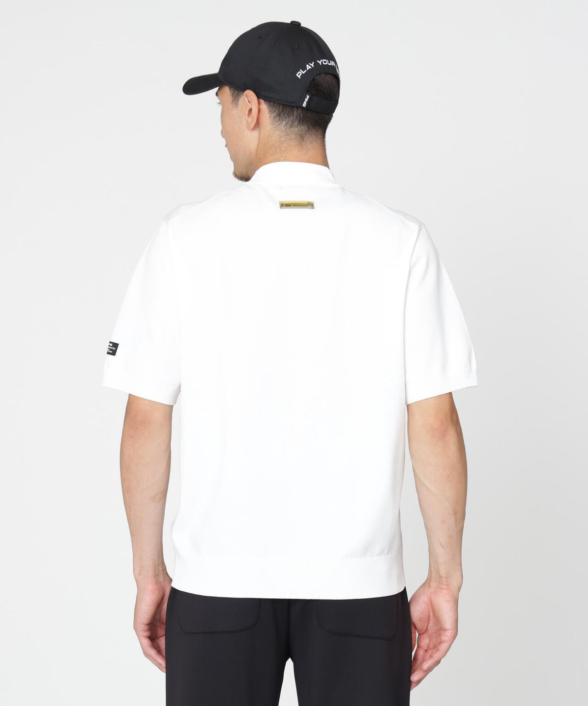 【PING APPAREL】半袖ハイネックニット <GOLD> (MENS)