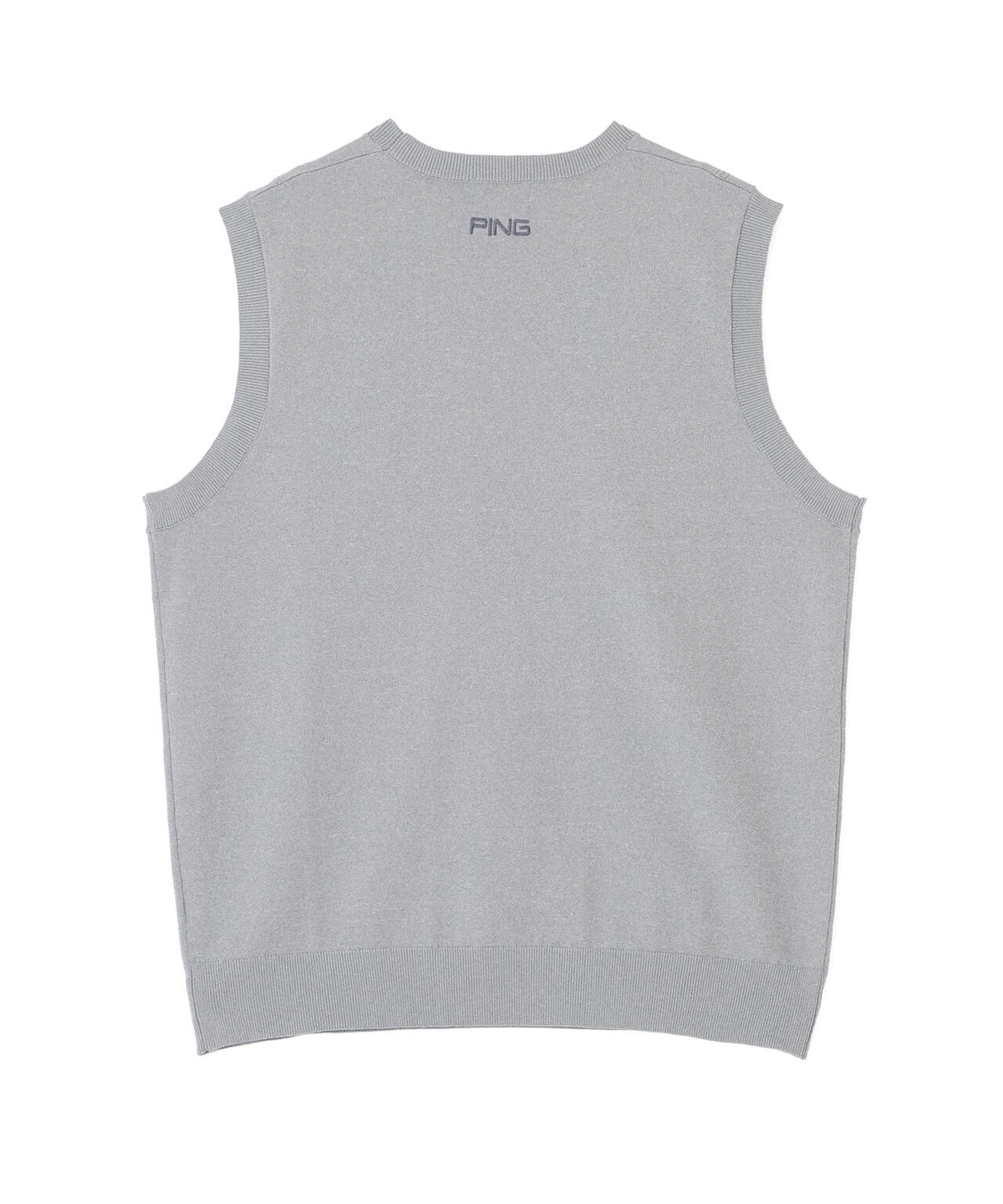 【PING APPAREL】クルーネックニットベスト (MENS)