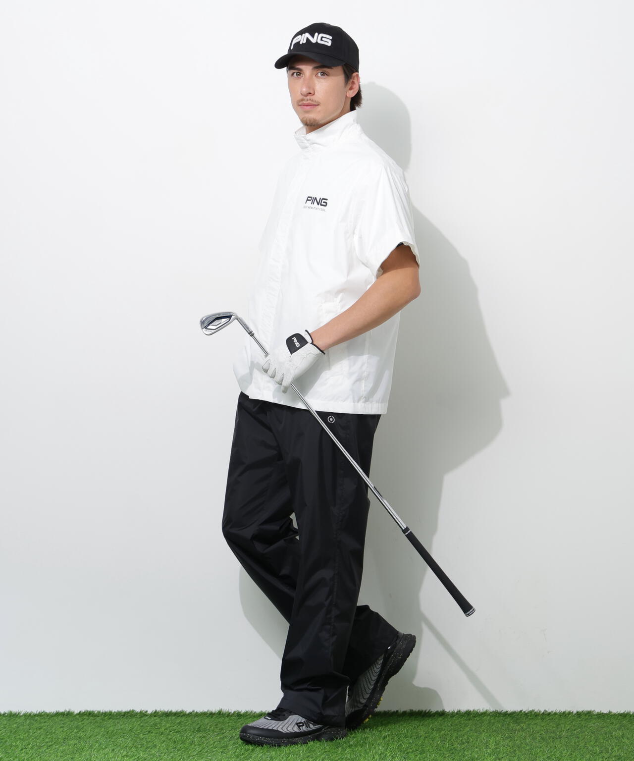 180cm C:96 W:80 H:93 着用サイズ:L
