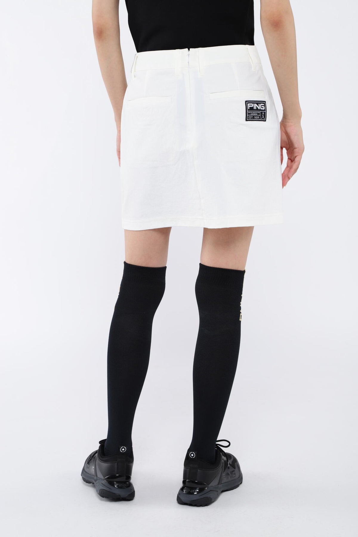 【PING APPAREL】ラップストレッチスカート <GOLD> (LADIES)