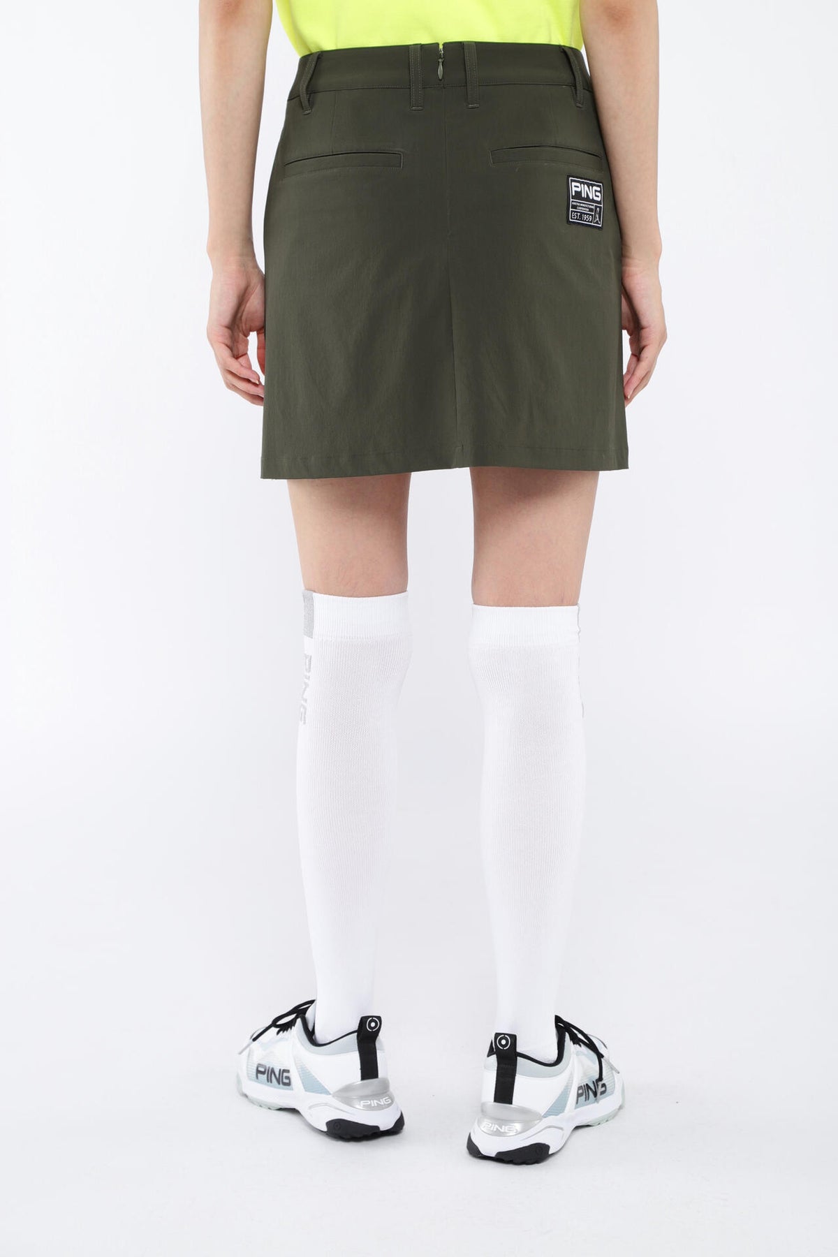 【PING APPAREL】ラップストレッチスカート <GOLD> (LADIES)