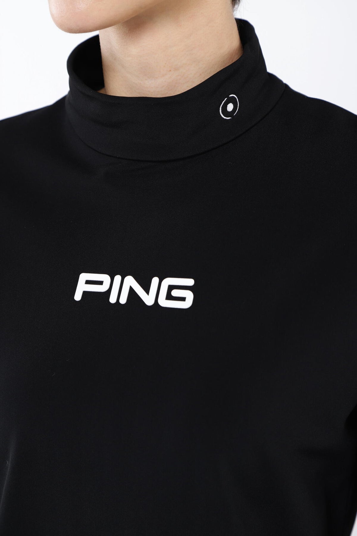 【PING APPAREL】エアーフレイク長袖ハイネックカットソー <PERFORMANCE> (LADIES)