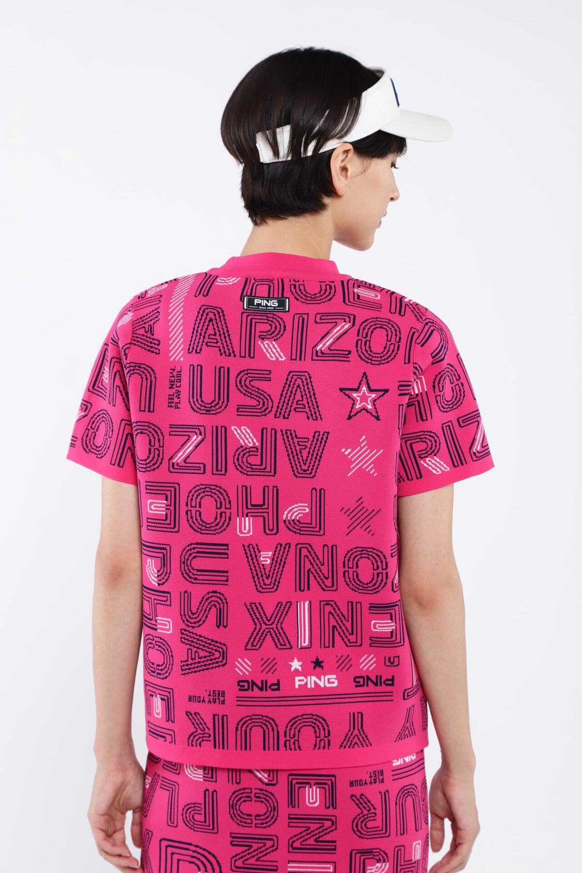 【PING APPAREL】セットアップニットジャカード <NATIVE> (LADIES)