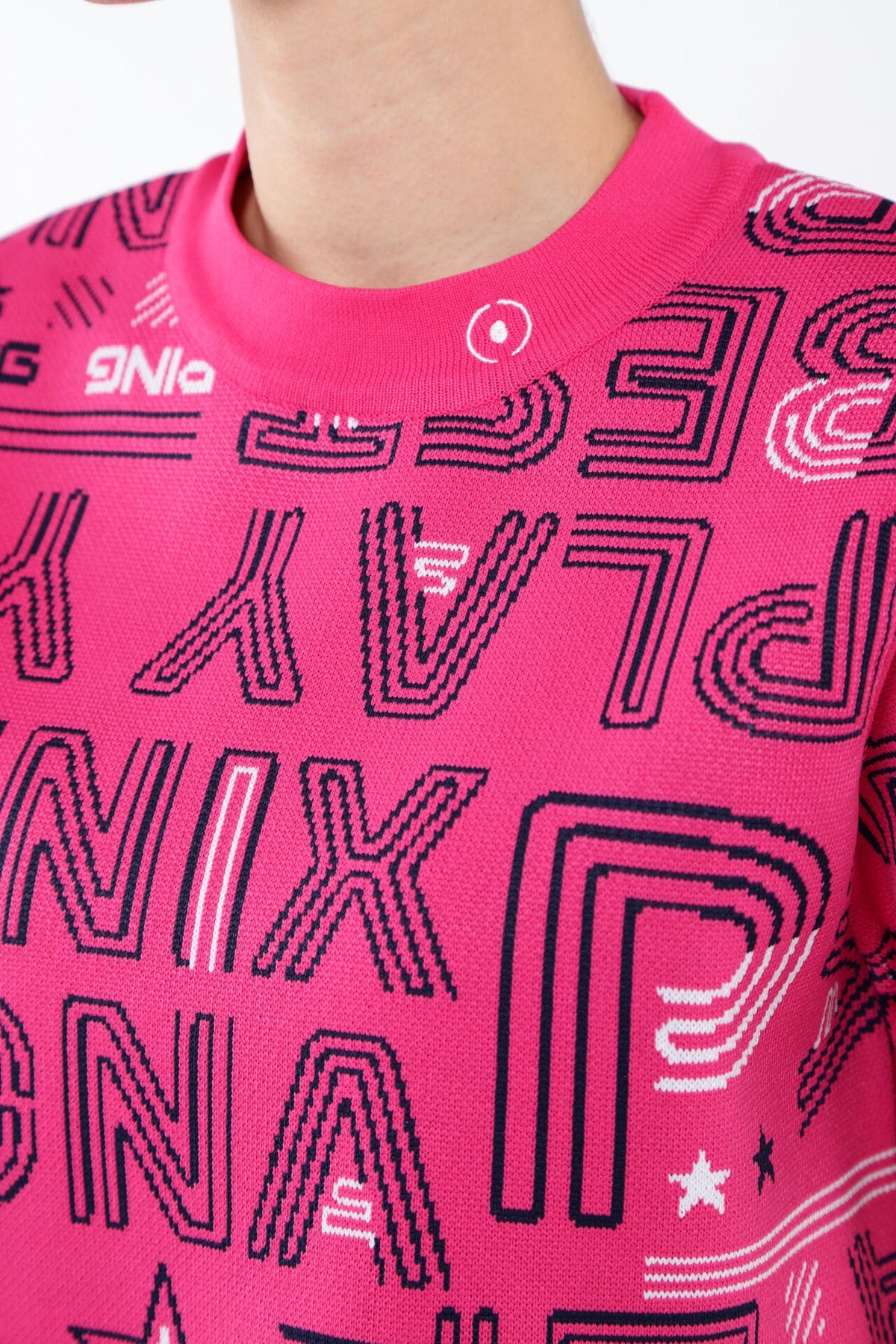 【PING APPAREL】セットアップニットジャカード <NATIVE> (LADIES)