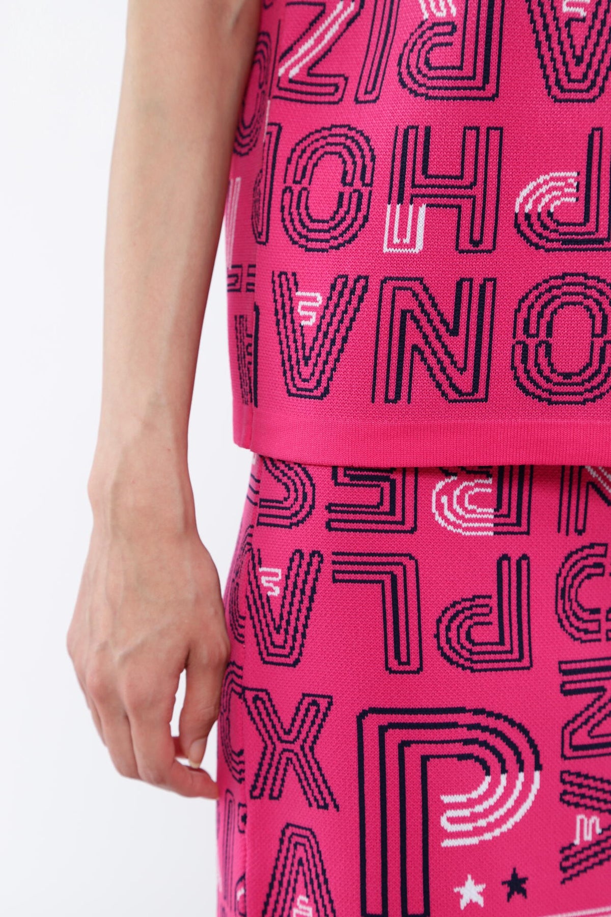 【PING APPAREL】セットアップニットジャカード <NATIVE> (LADIES)
