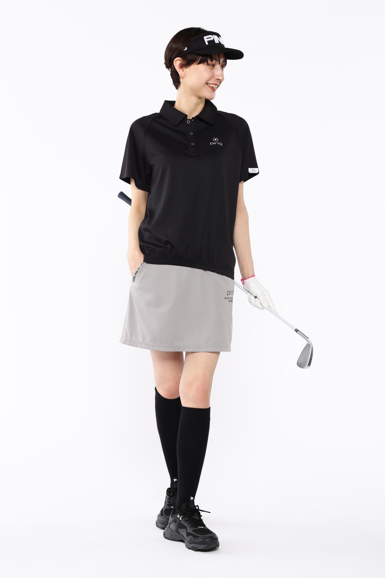 【PING APPAREL】ジャカードストレッチスカート <PERFORMANCE> (LADIES)