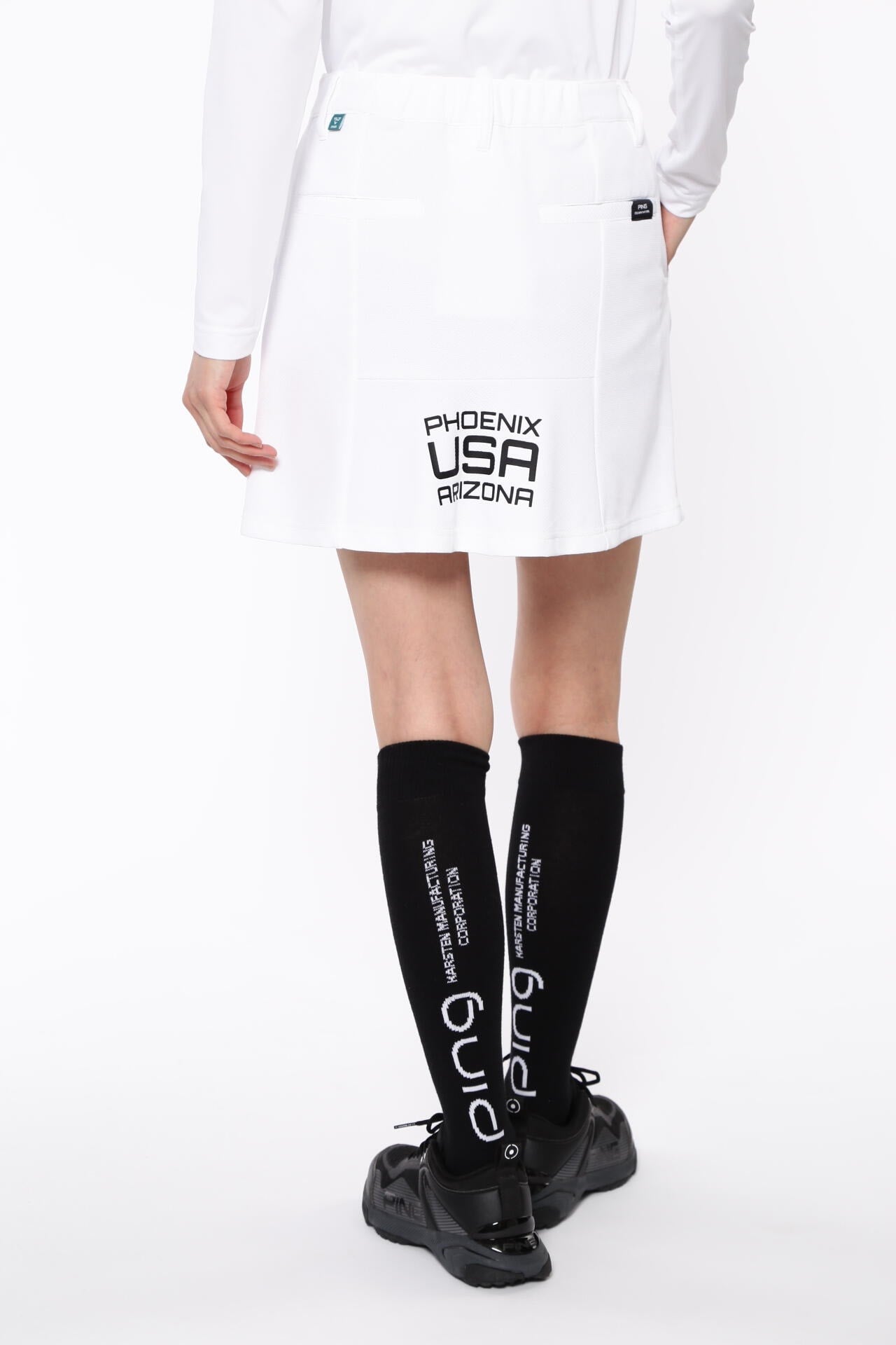 【PING APPAREL】ジャカードストレッチスカート <PERFORMANCE> (LADIES)