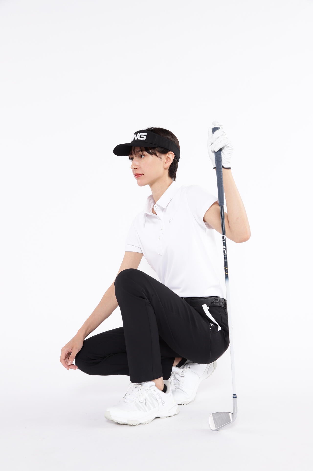 【PING APPAREL】全方向ストレッチカルゼテーパードパンツ <PERFORMANCE> (LADIES)