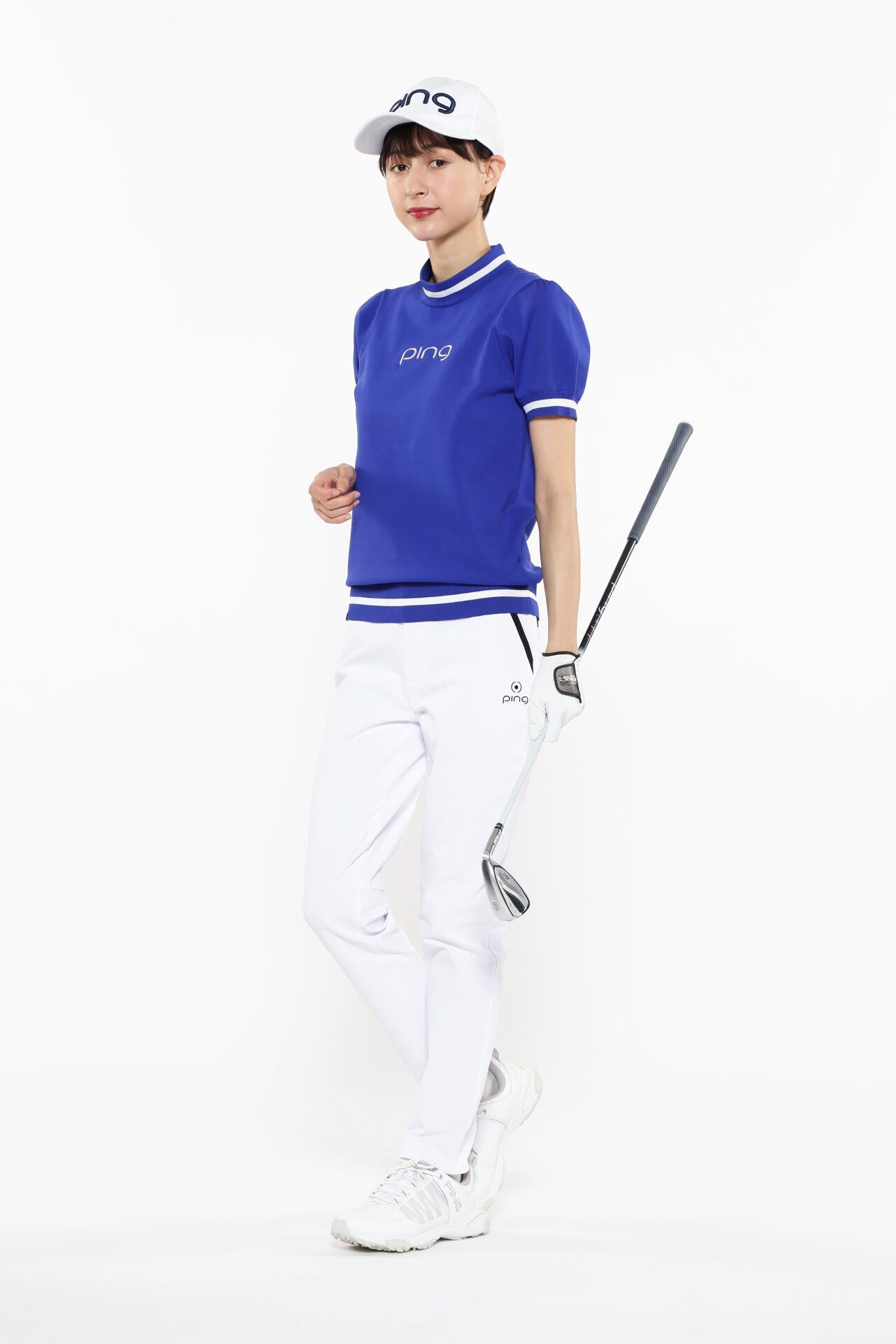 【PING APPAREL】全方向ストレッチカルゼテーパードパンツ <PERFORMANCE> (LADIES)