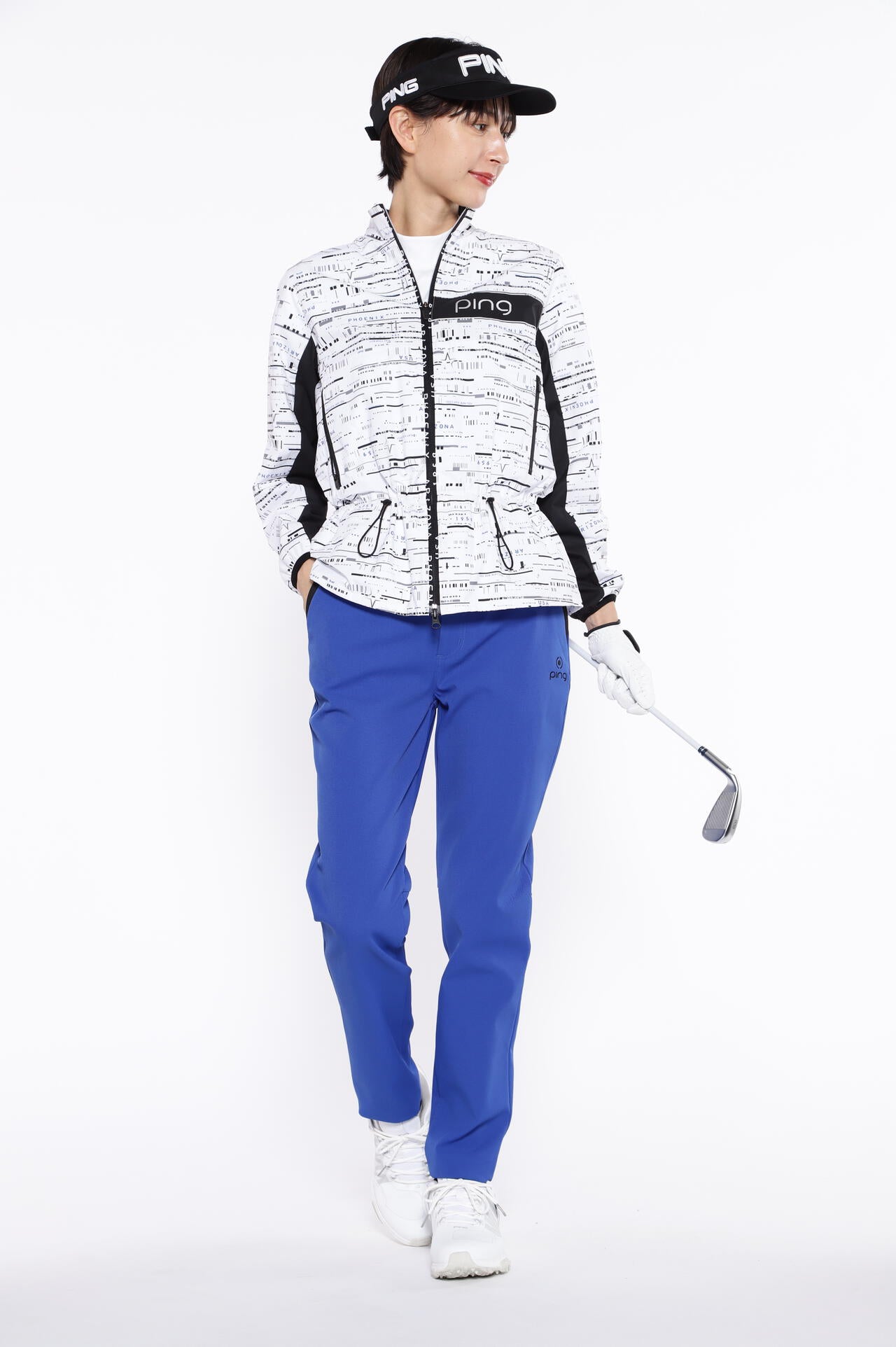 【PING APPAREL】全方向ストレッチカルゼテーパードパンツ <PERFORMANCE> (LADIES)