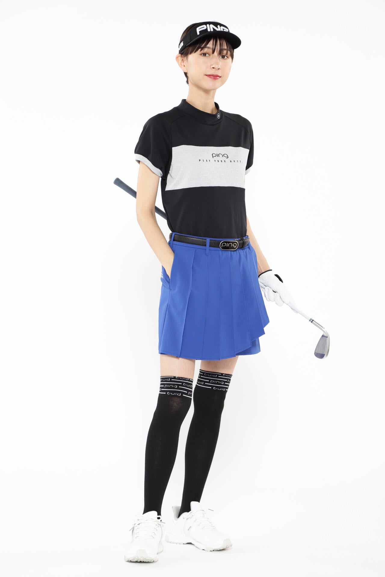 【PING APPAREL】全方向ストレッチドビースカート <PERFORMANCE> (LADIES)