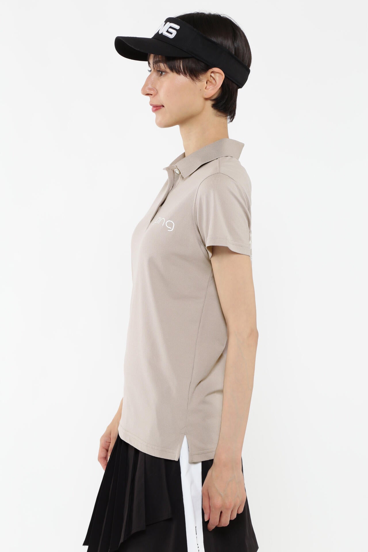 【PING APPAREL】ストレッチカノコ半袖ポロシャツ <EARLY AUTUMN> (LADIES)