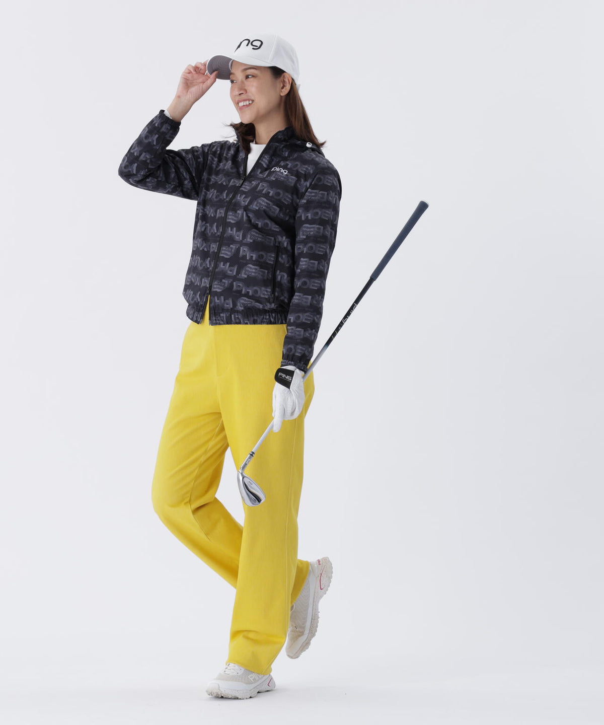 【PING APPAREL】TCツイル5ポケットストレートパンツ <LADIES LINE> (LADIES)