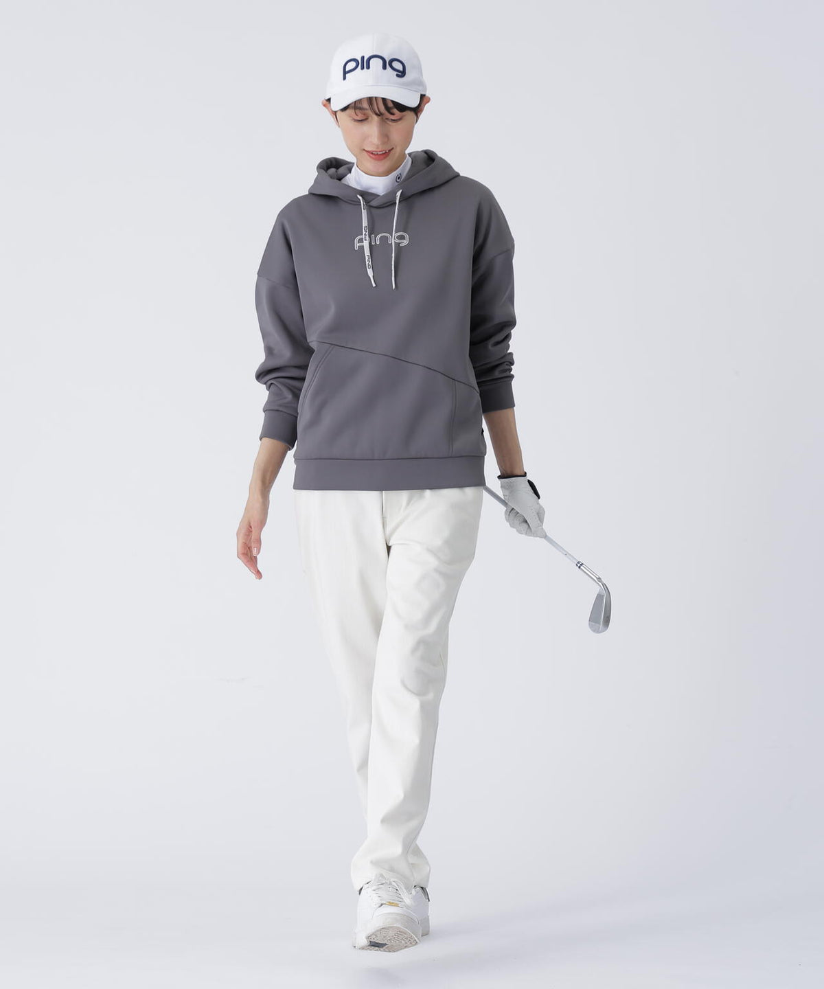【PING APPAREL】TCツイルテーパードパンツ <LADIES LINE> (LADIES)