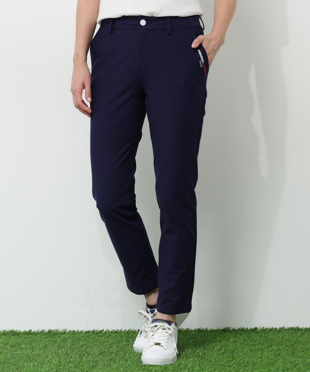 【PING APPAREL】全方向ストレッチツイルテーパードパンツ <NATIVE> (LADIES)