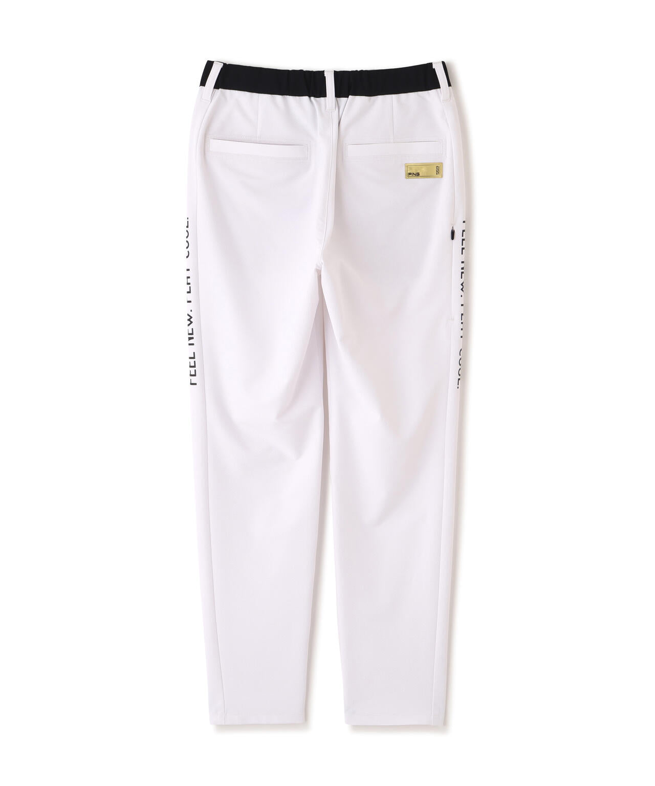 【PING APPAREL】【UVカット・透け防止・ストレッチ】ドビーテーパードパンツ <GOLD> (LADIES)