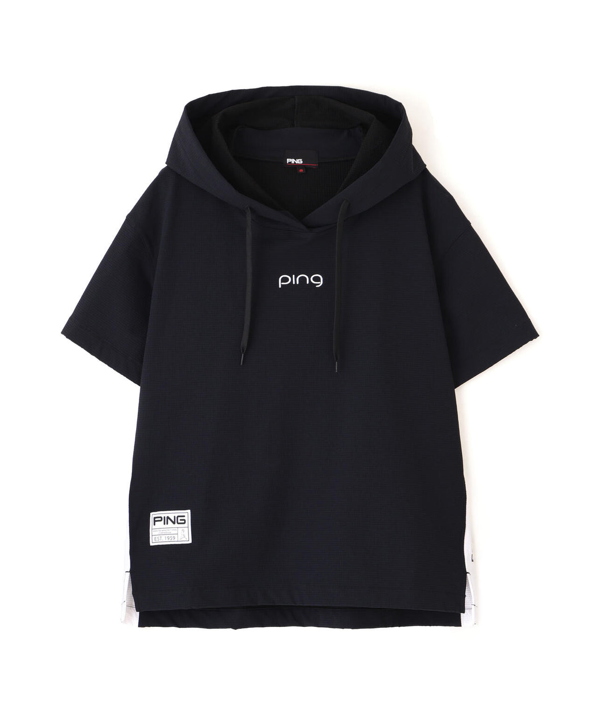 【PING APPAREL】半袖フーディプルオーバー <GOLD> (LADIES)