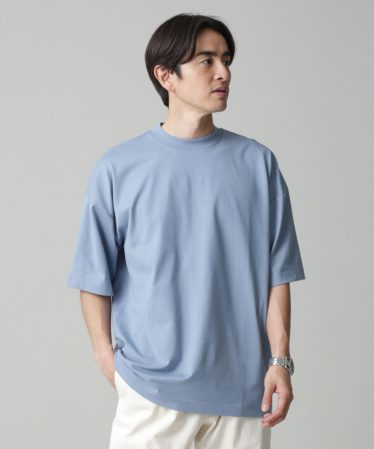 Anti Soaked 汗染み防止 クルービッグTシャツ