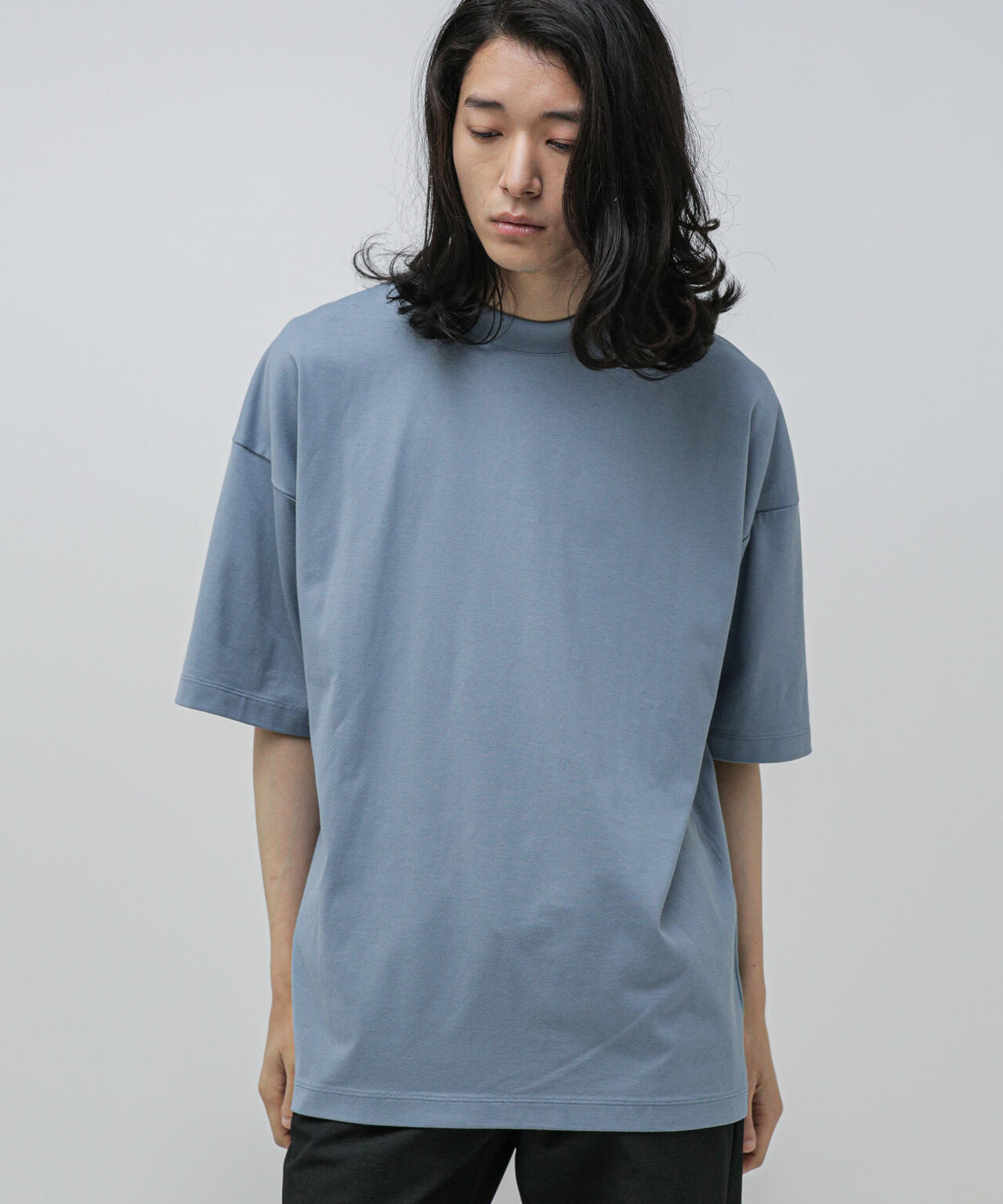 Anti Soaked 汗染み防止 クルービッグTシャツ