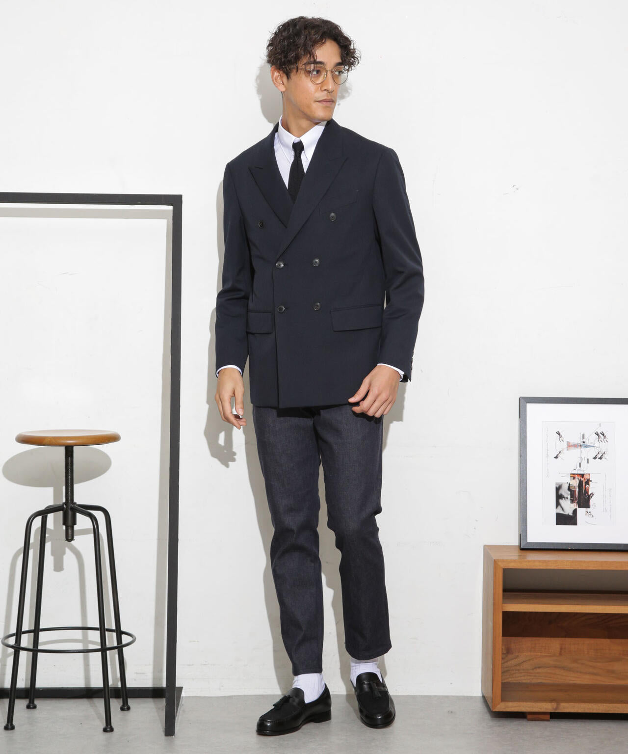 LB.03/「ESSENTIAL LINE」ノンフェイドスキニースラックス