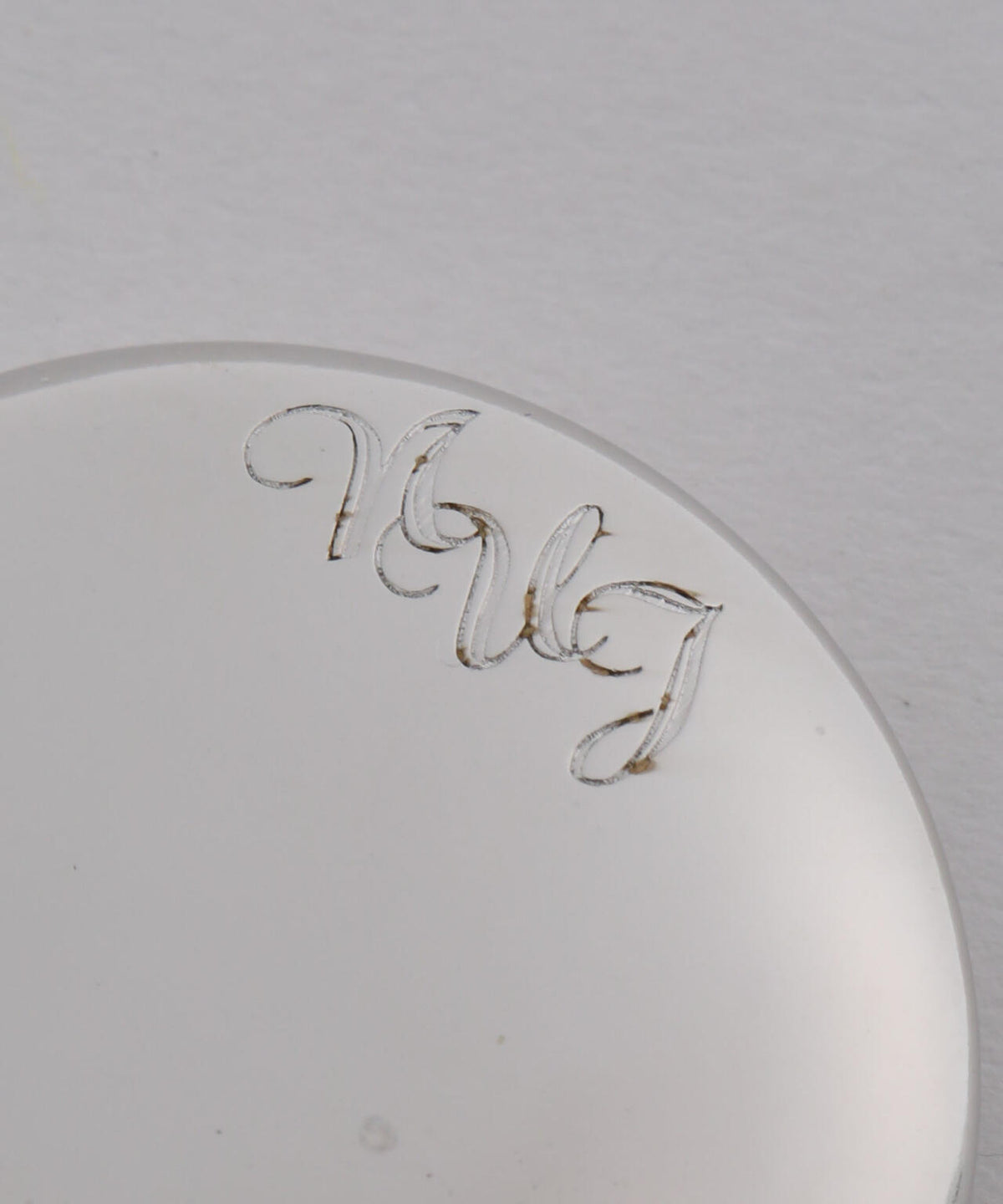 LB.03/「NU jewelry」イニシャルNUJシルバーバッジ