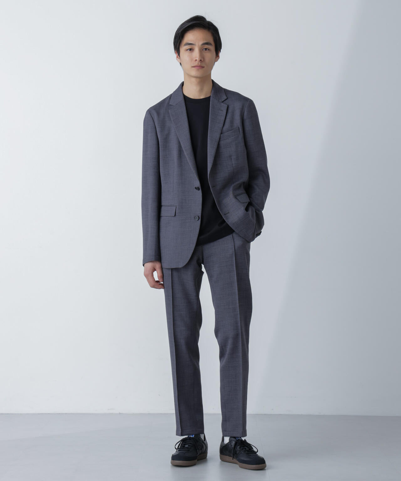 「N JACKET」Reflax(R)スラブツイルストレッチジャケット(セットアップ可)