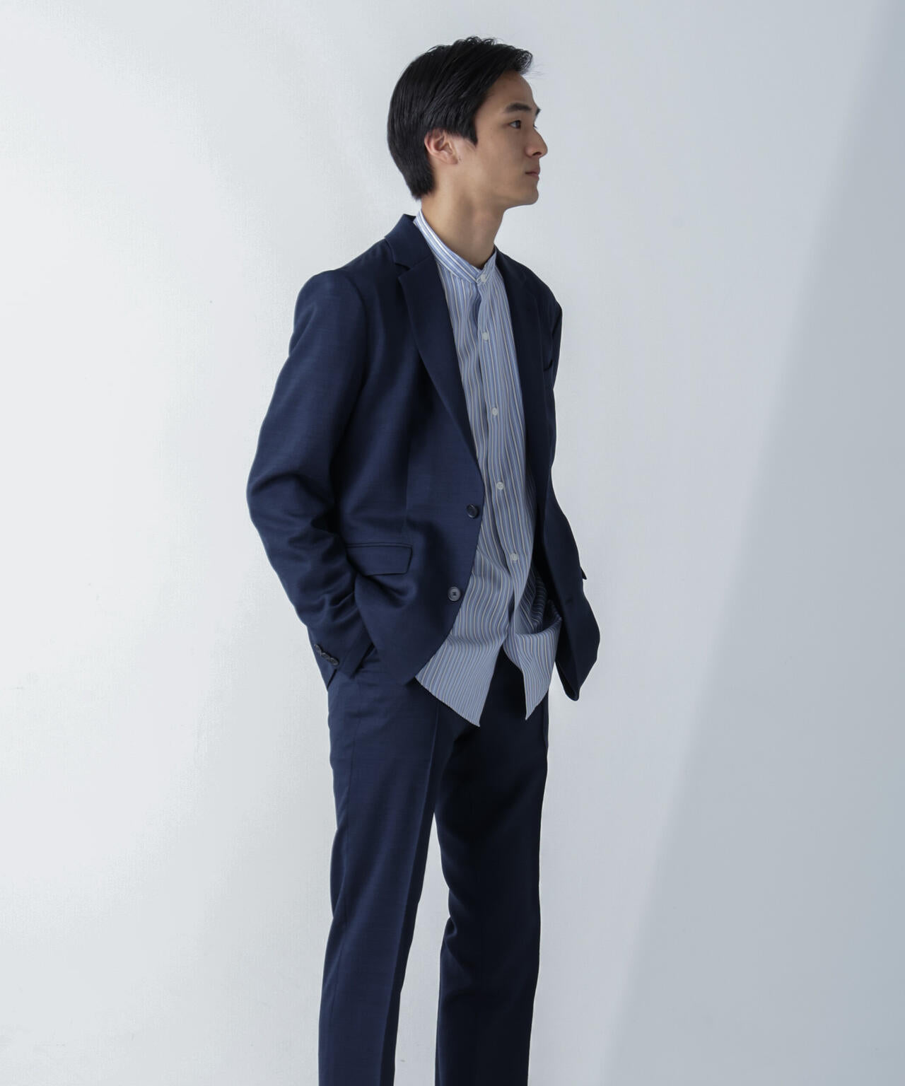 「N JACKET」Reflax(R)スラブツイルストレッチジャケット(セットアップ可)