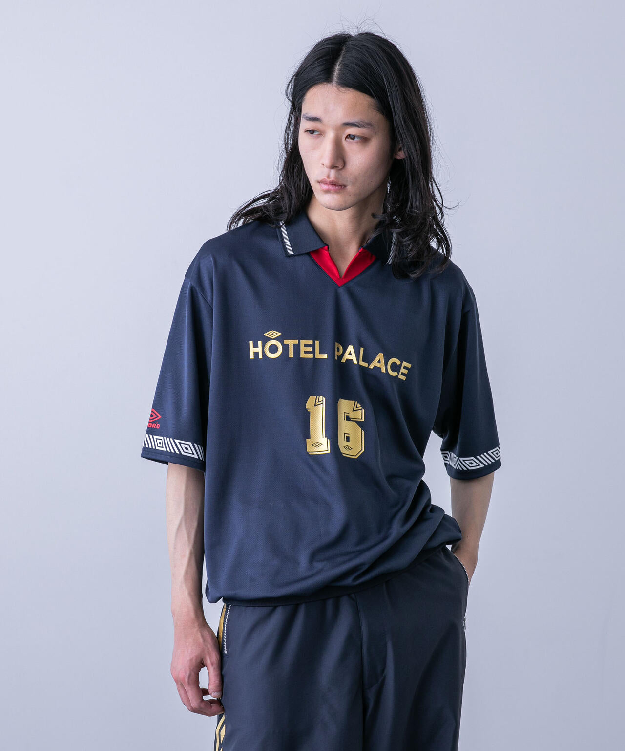 「HOTEL PALACE (オテルパラス)」UMBROゲームシャツ